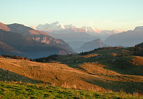 le soir &agrave; Plaines Joux